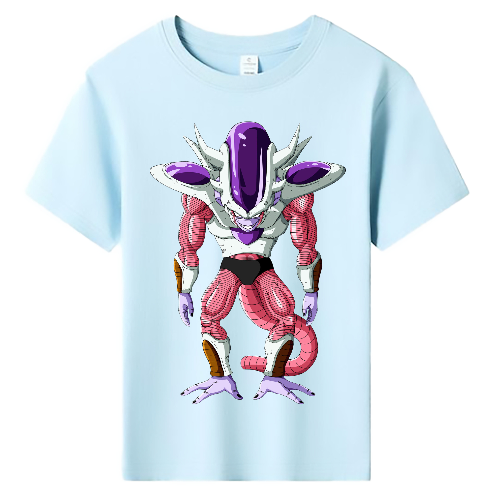 （画像用） ドラゴンボール フリーザ DRAGON BALL Frieza 綿100％キッズTシャツ（フロントプリント）